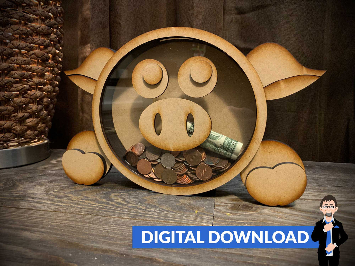 Piggy Bank Graphic by pnajlab · Creative Fabrica