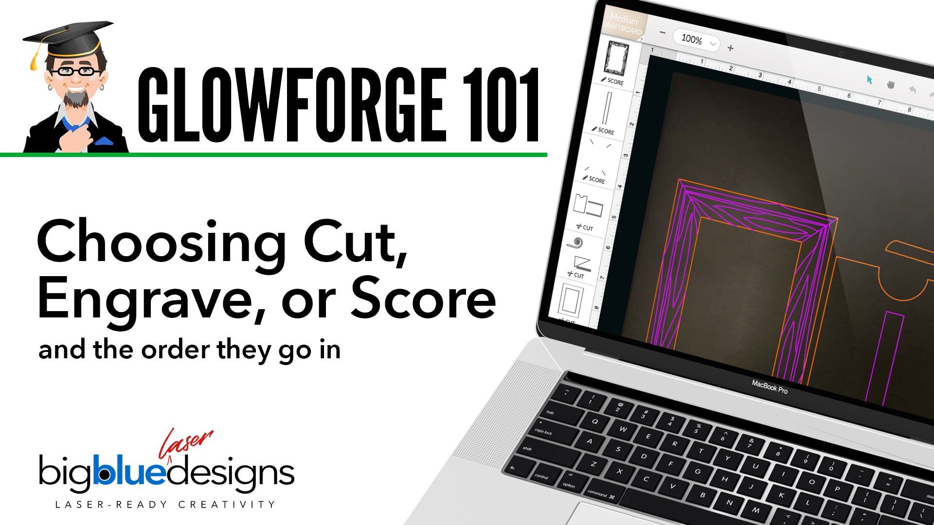 Glowforge 101: Choosing Cut, Score, or Engrave and the Order They Go In