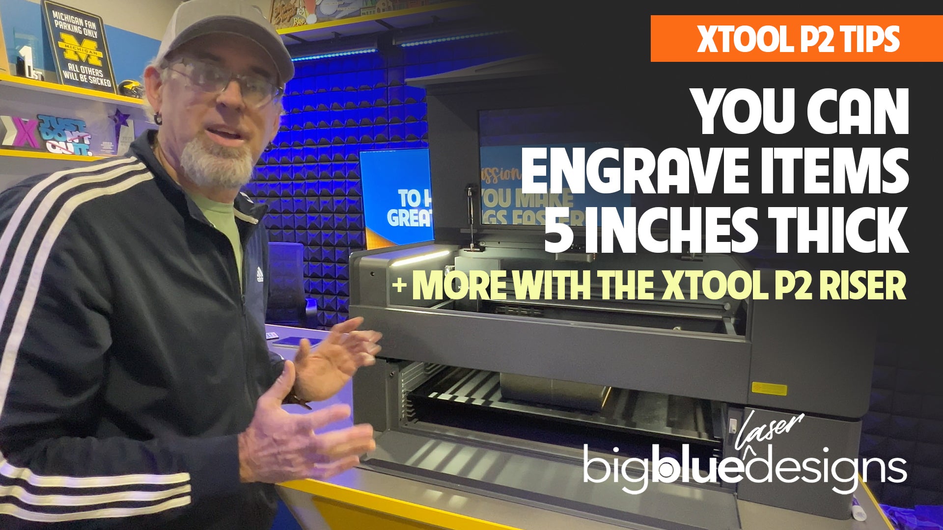Intro to the XTool P2: You Can Engrave Items 5 Inches Thick and More!
