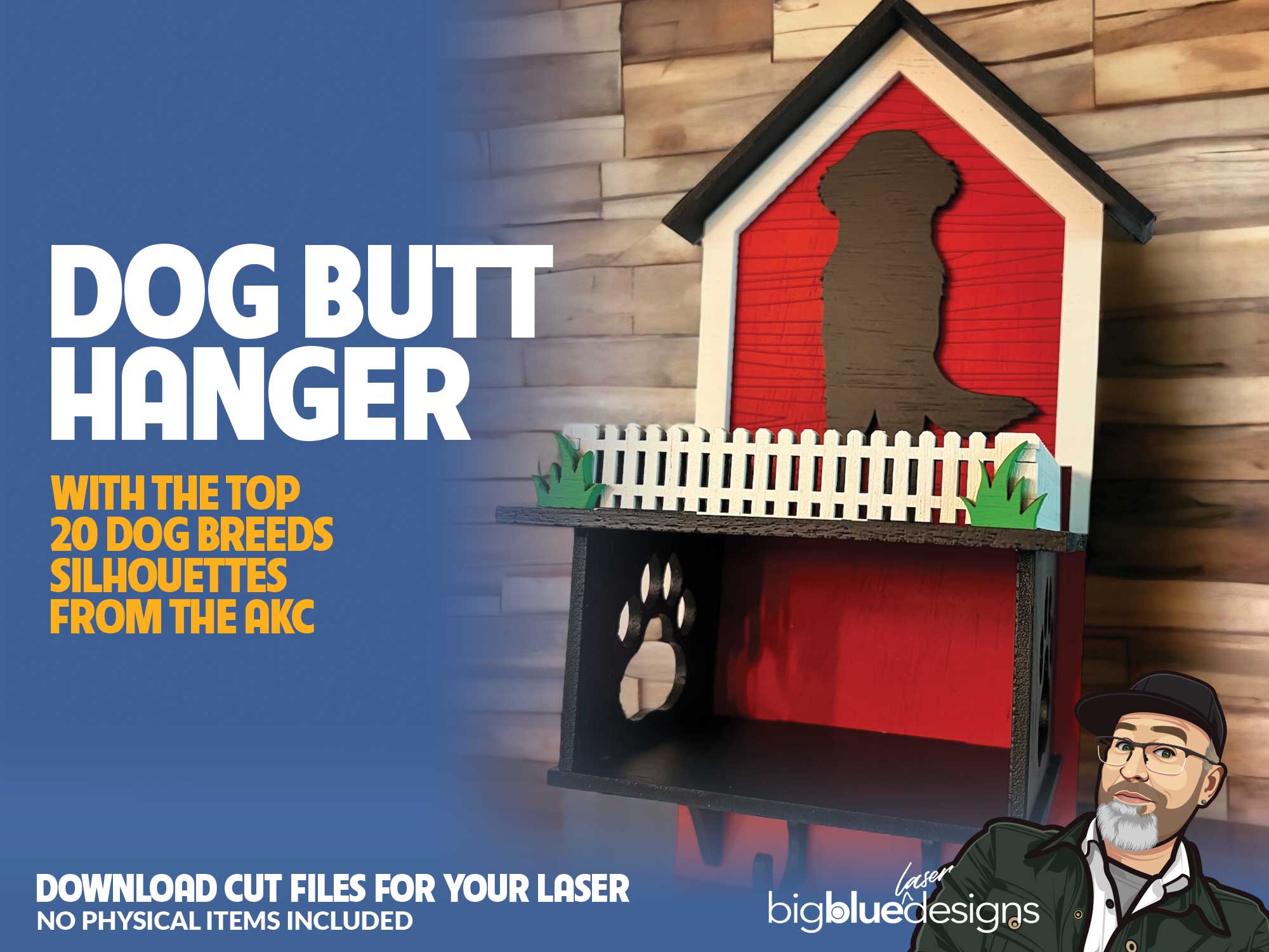 Dog Butt Hanger Shelf
