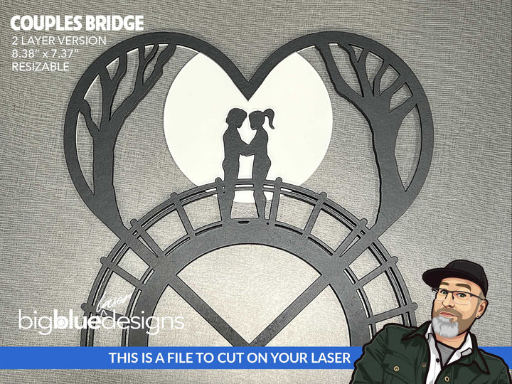 [Feb VIP Until Mar 2] Couples Bridge Scene + Ornament
