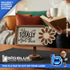 Mini Desk Sign SVG Set – Sliding Message Sign with 7 Elements & 2 Stand Options