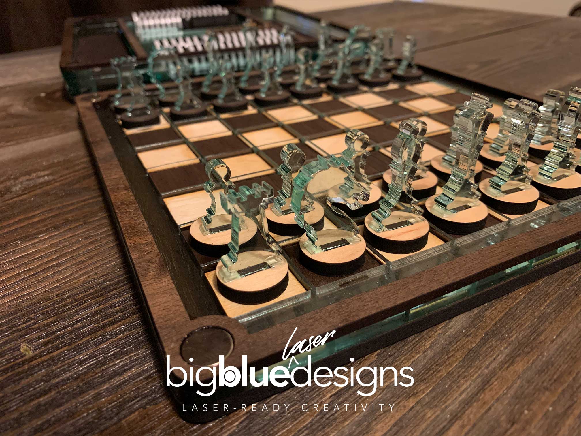 VIP Wooden Chess Set With Wooden Chess Pieces Chess Sets 