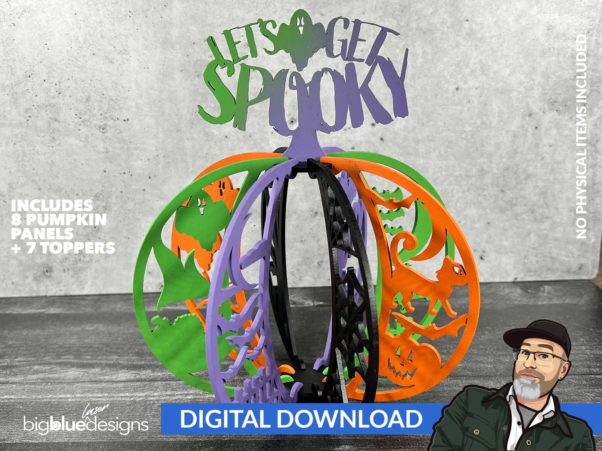 Halloween Themed Decorative Pumpkin [VIP EXCLUSIVE]