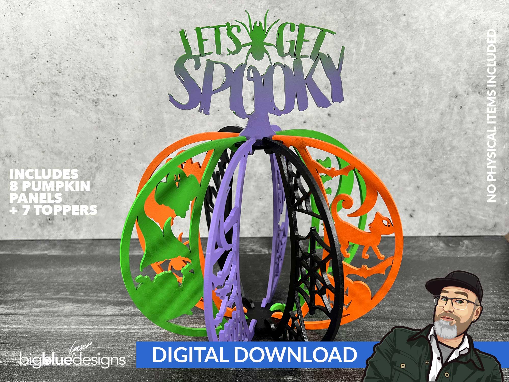 Halloween Themed Decorative Pumpkin [VIP EXCLUSIVE]