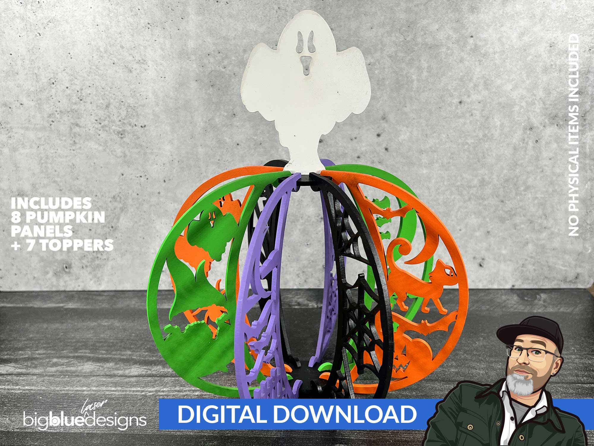 Halloween Themed Decorative Pumpkin [VIP EXCLUSIVE]