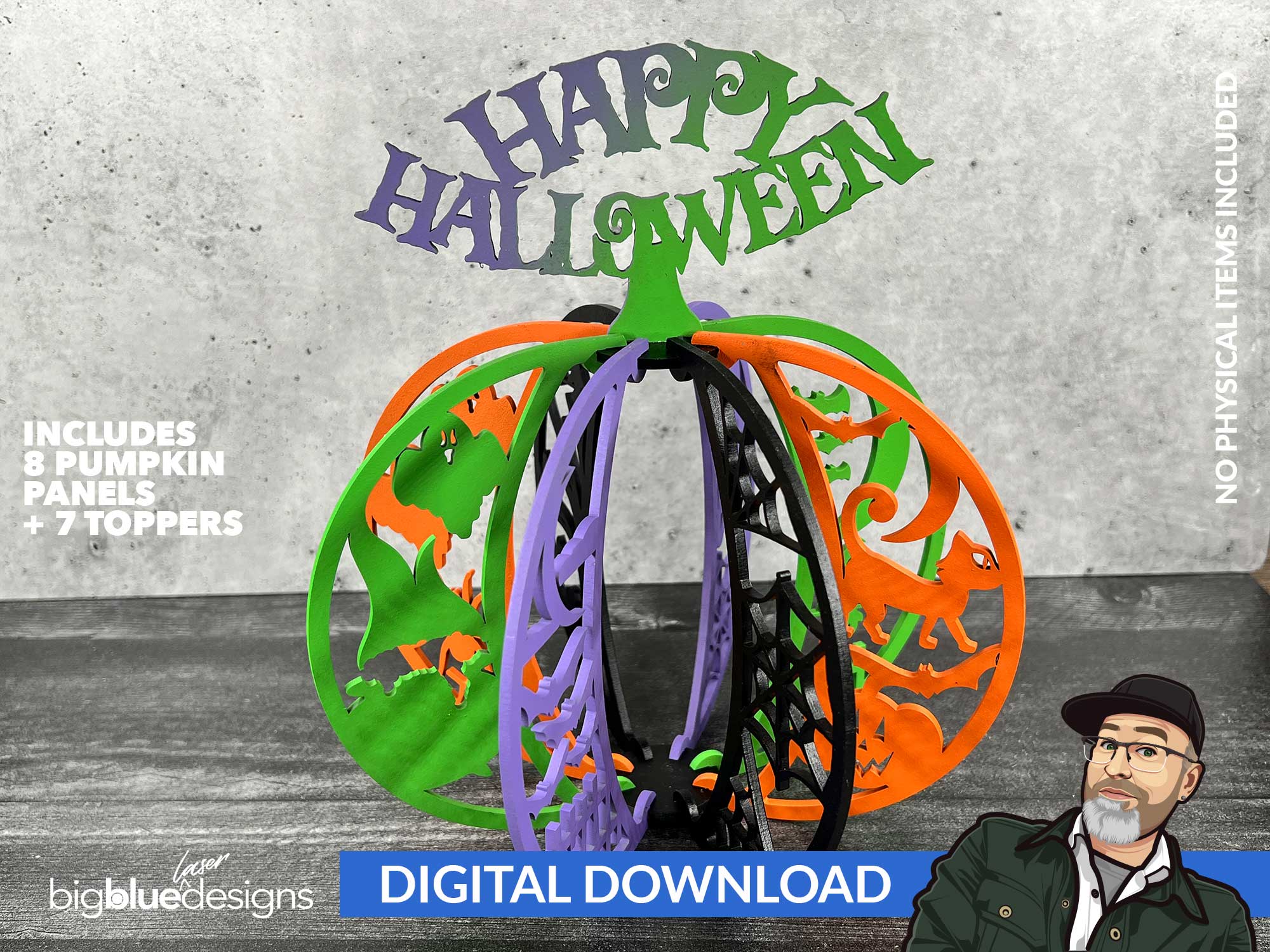 Halloween Themed Decorative Pumpkin [VIP EXCLUSIVE]