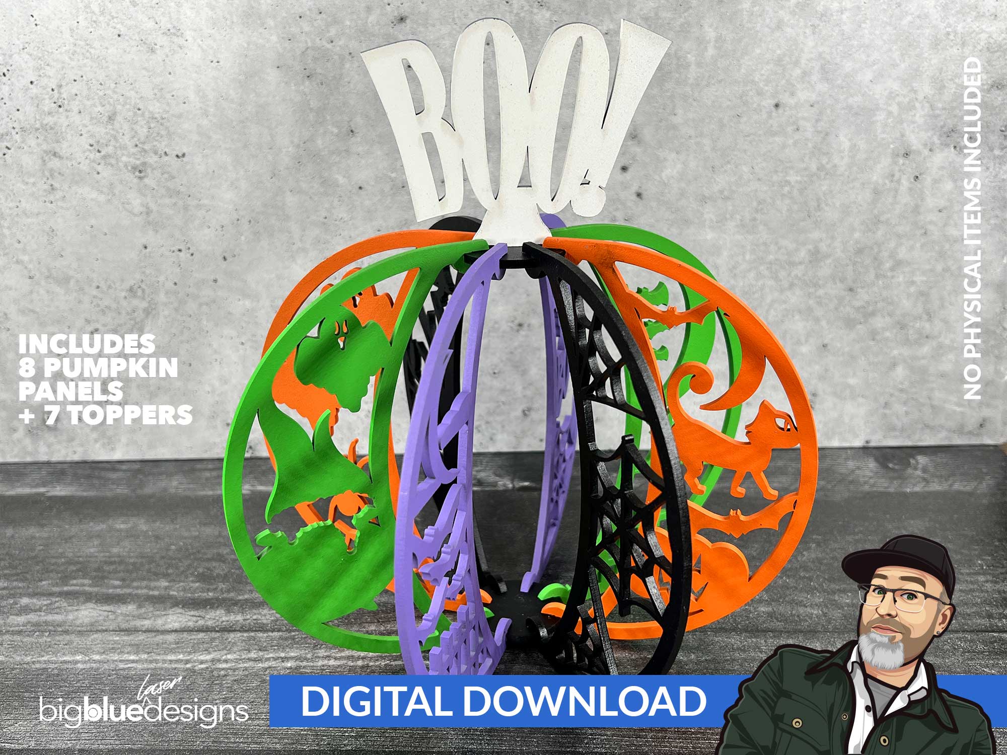 Halloween Themed Decorative Pumpkin [VIP EXCLUSIVE]