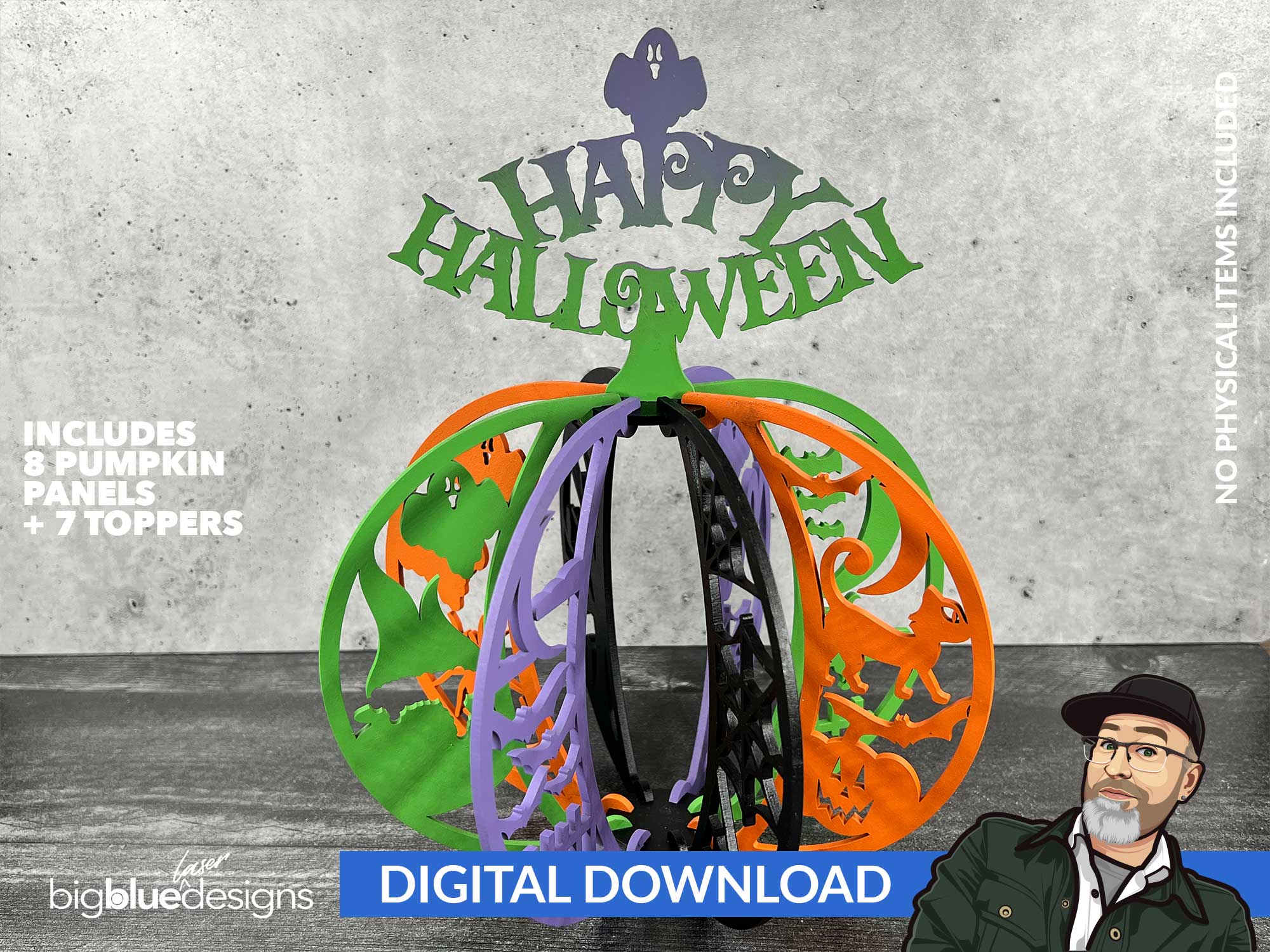Halloween Themed Decorative Pumpkin [VIP EXCLUSIVE]