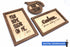 Coffee Themed Signs and Coaster (Set of 3)
