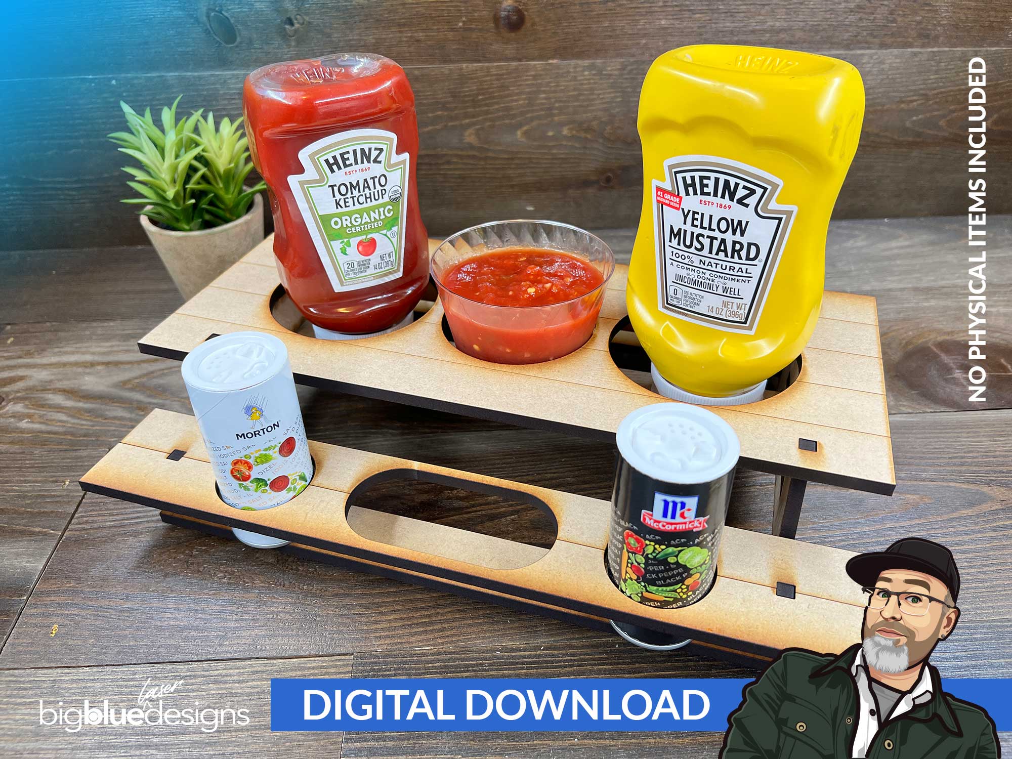 Match Hot Sauce Holder - The Kitchen Table