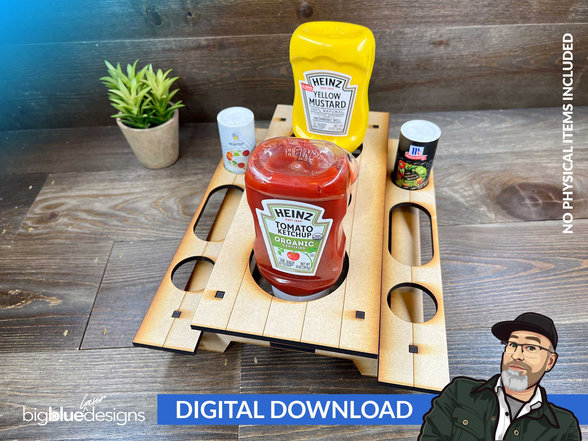 [VIP ONLY] Picnic Table Condiment Holder