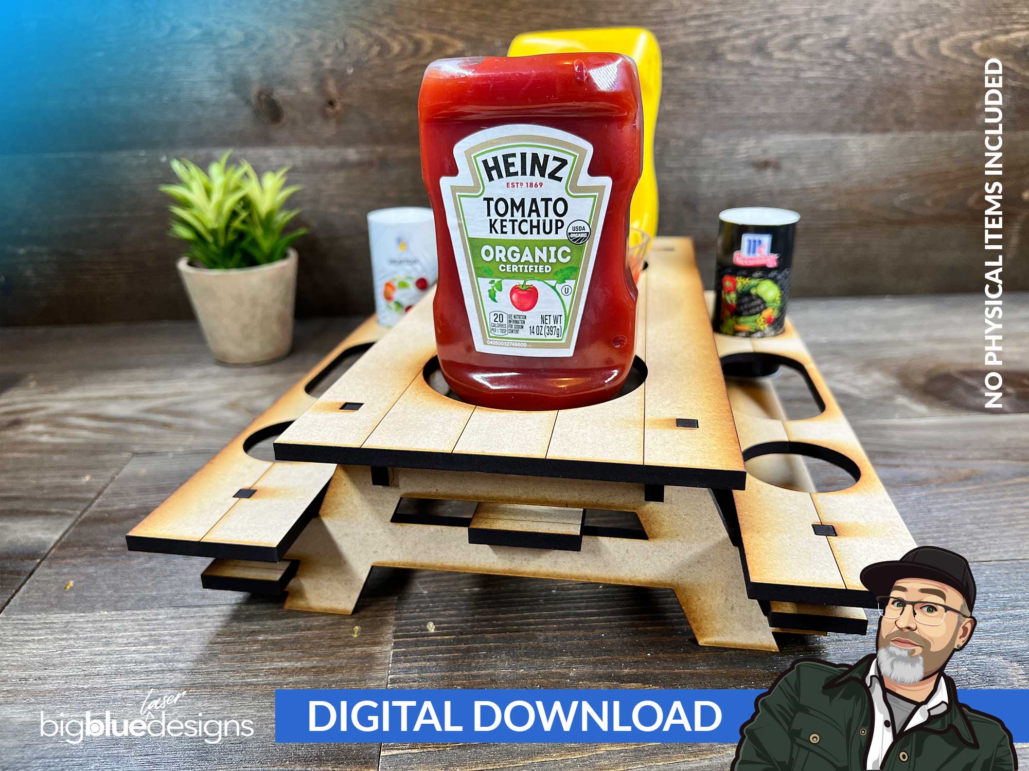 [VIP ONLY] Picnic Table Condiment Holder