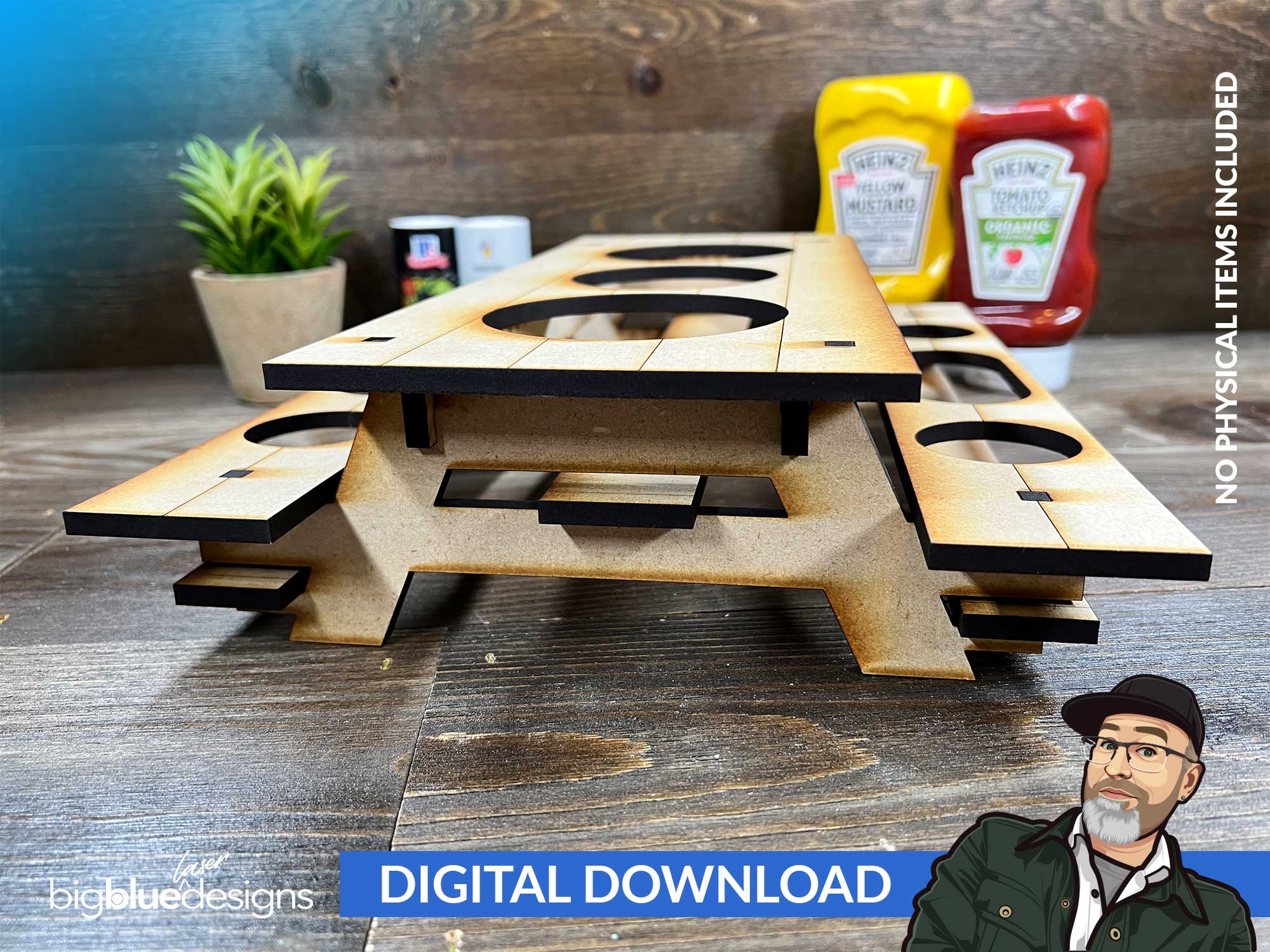 [VIP ONLY] Picnic Table Condiment Holder